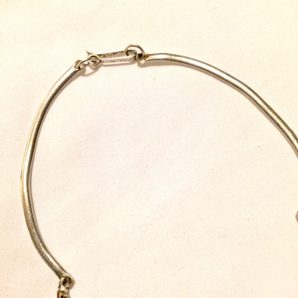 🍀Vintage Abalone+Alpaca Silver Necklace - Picture 6 of 8